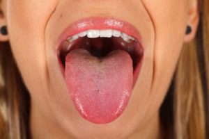 a woman's tongue