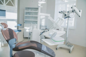 An examination chair at your Far North Dallas dentist practice